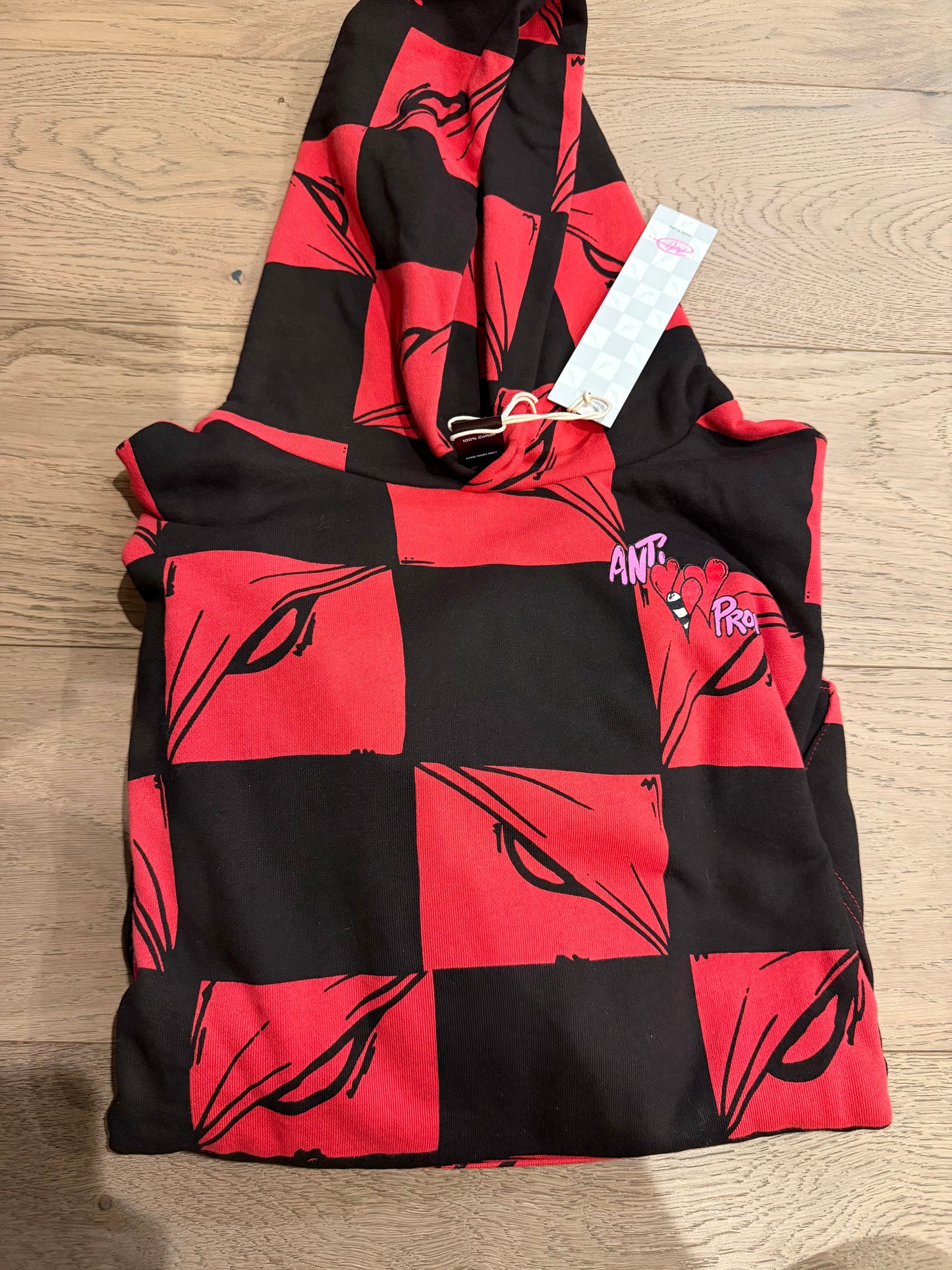 Chrome hearts red matty boy hoodie
