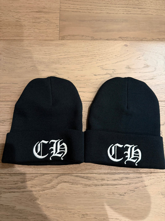 chrome hearts “CH” beanie