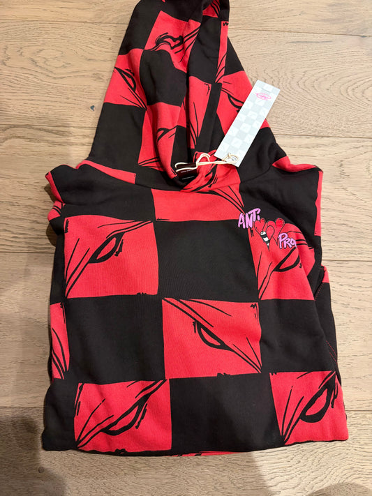 Chrome hearts red matty boy hoodie
