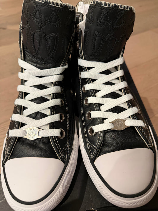 Chrome hearts triple patch converse  - used good condition in description